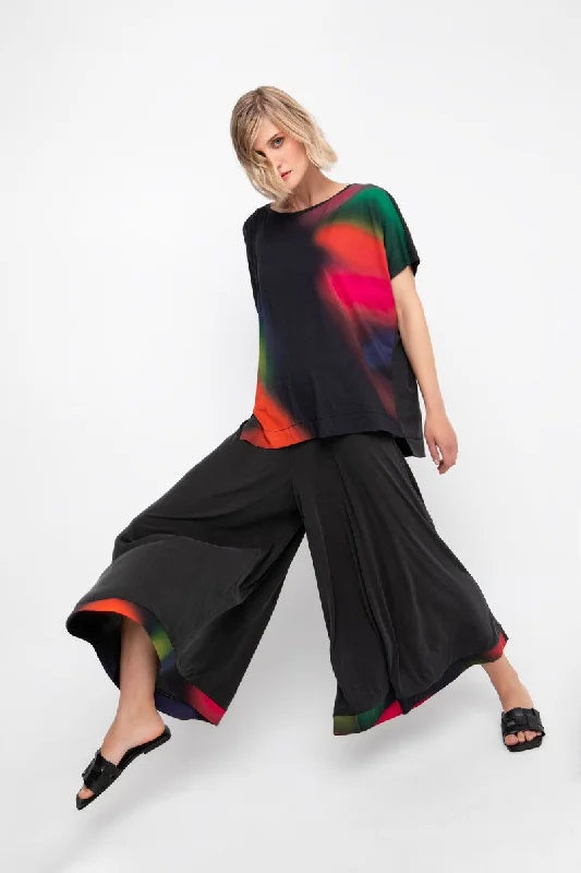 Value Deals Ozai N Ku Blurred Blotch Top
