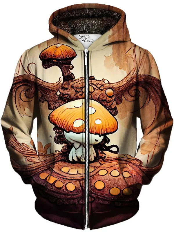 Limited Time Discount Delicate Movement Unisex Zip-Up Hoodie