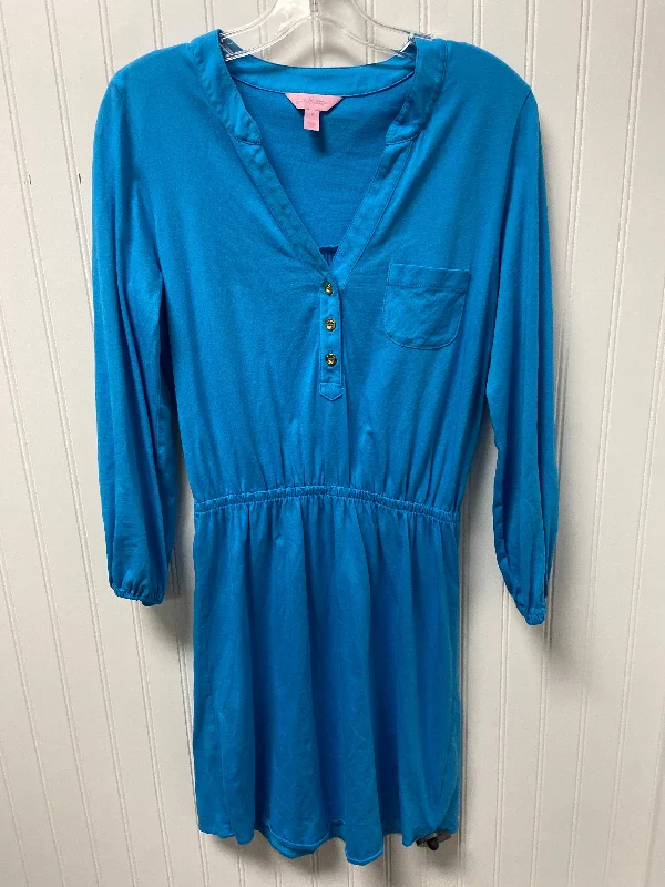 Lowest Prices Dress Designer By Lilly Pulitzer In Blue, Size: S