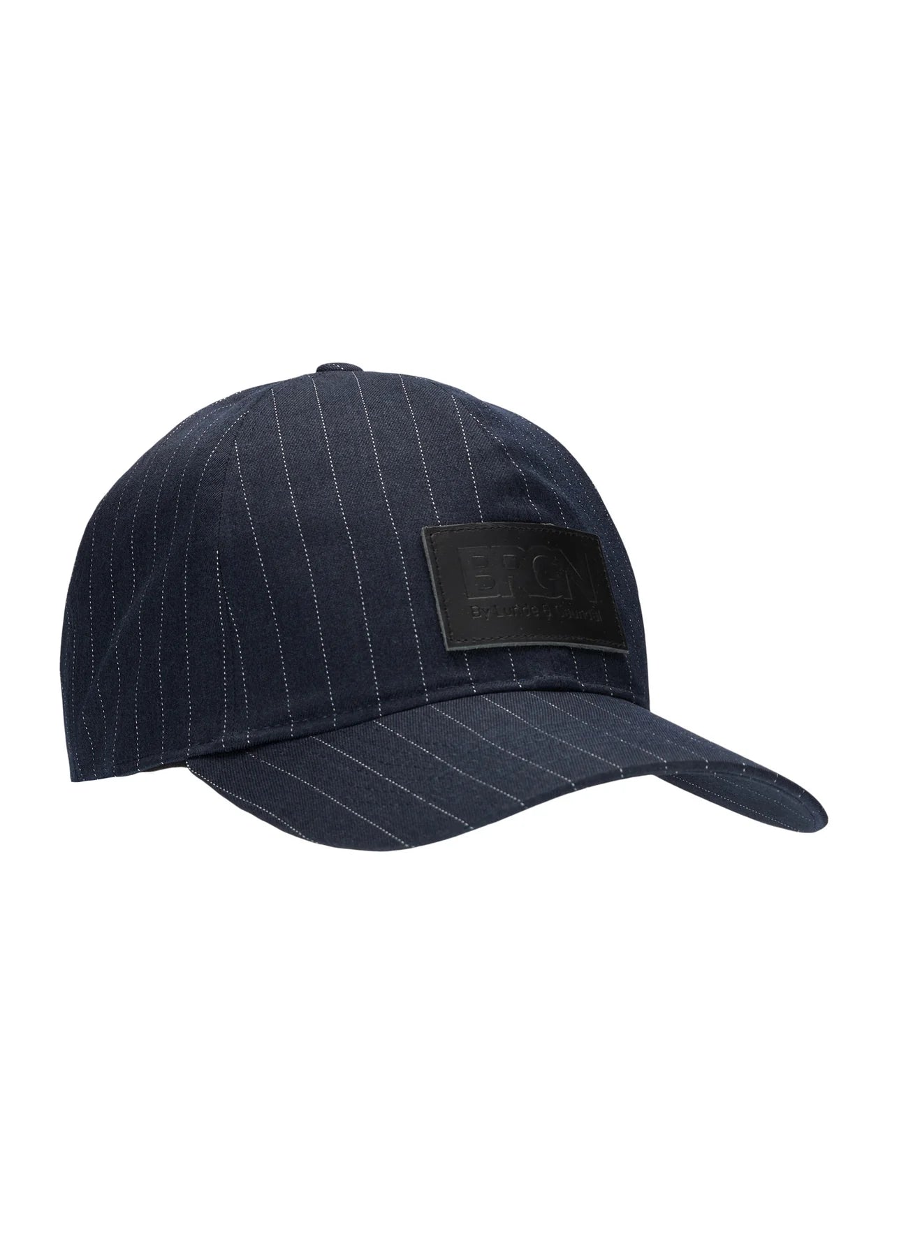 Final Markdown BRGN Regndrape Navy Pinstripe Solregn Cap Hat