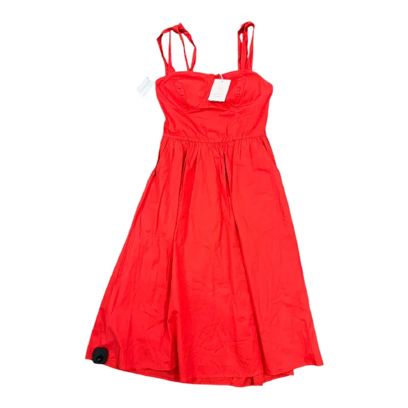 spaghetti strap dressDress Casual Short By Lc Lauren Conrad In Red, Size: S