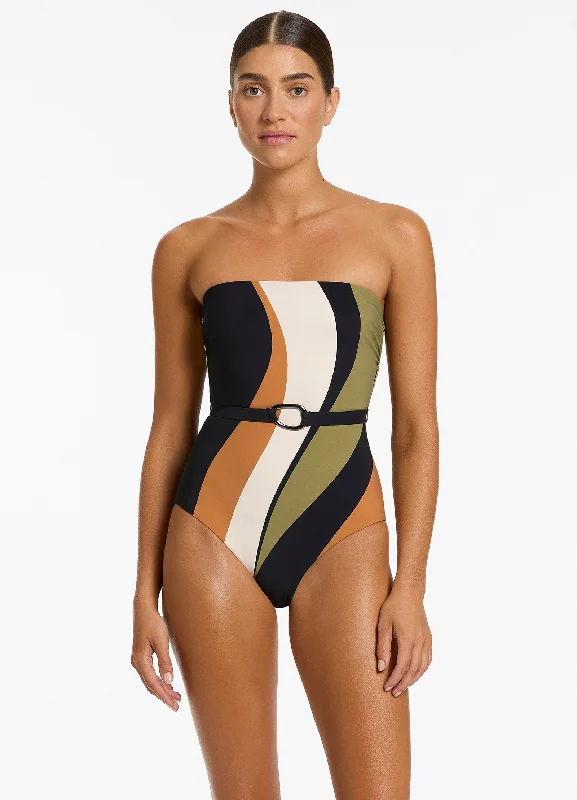 Deal of the Week Sorella Bandeau One Piece - Multi