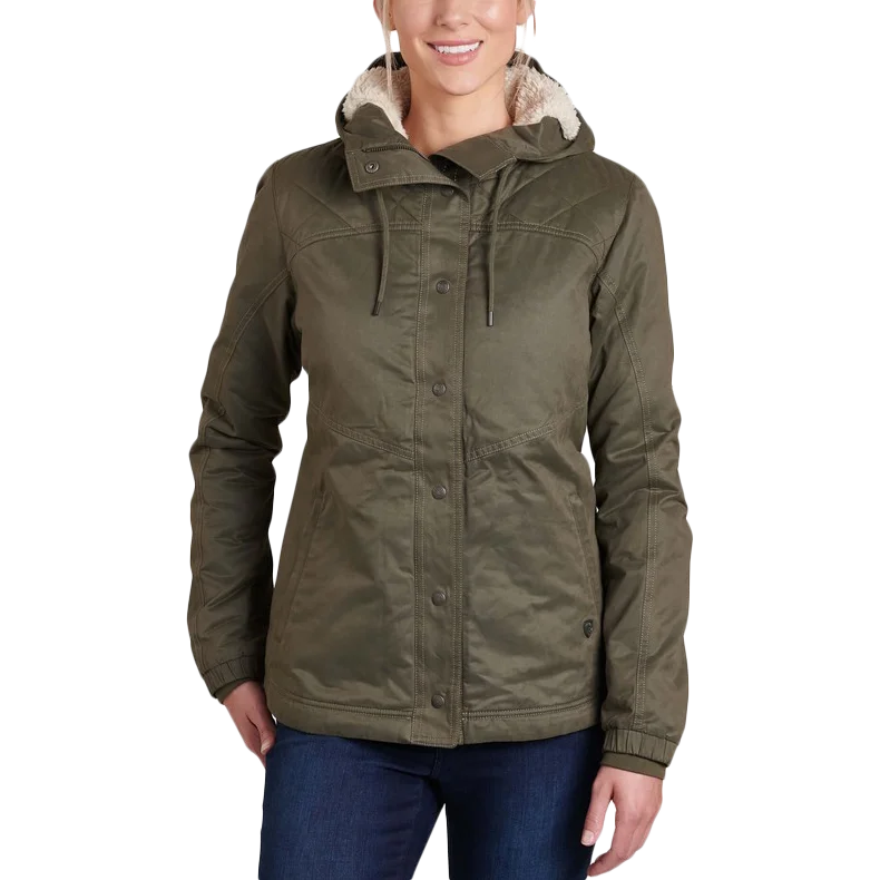 sleek and warm coatWomen's Celeste Lined Hoody