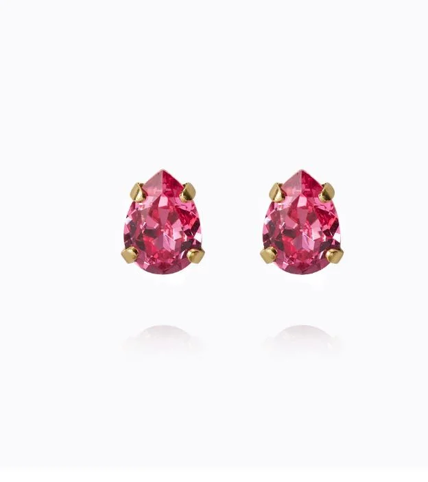 Warehouse Sale Caroline Svedbom Superpetite Drop Earrings Gold Rose