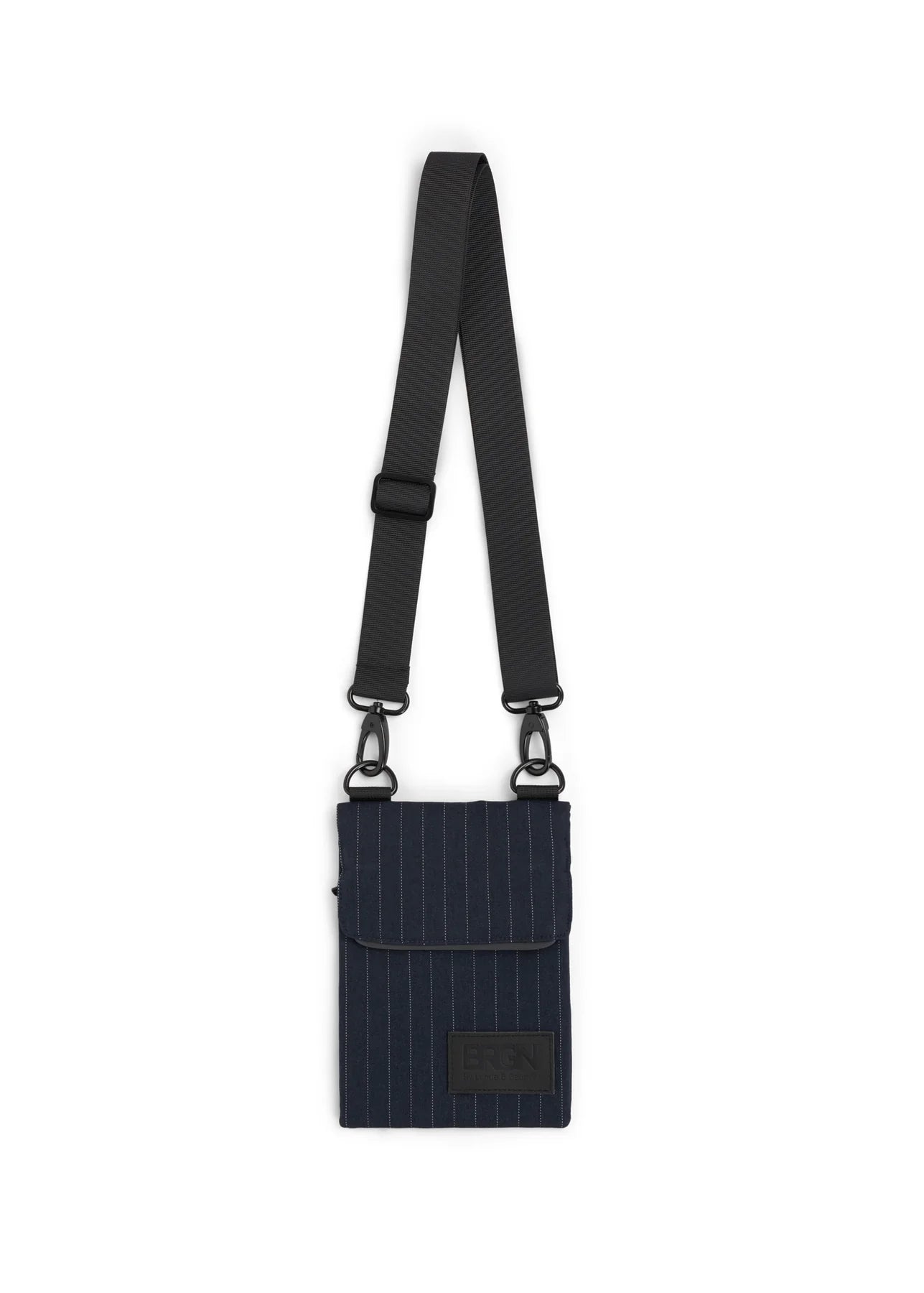 Great Deals BRGN Regndrape Navy Pinstripe Purse