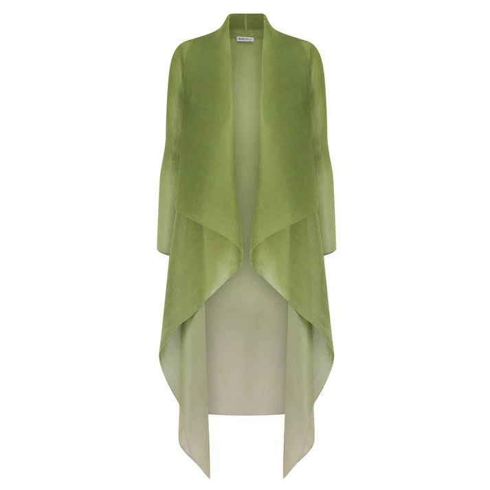 party-ready dressAlquema Peridot Ombre Estrella Dress & Collare Coat