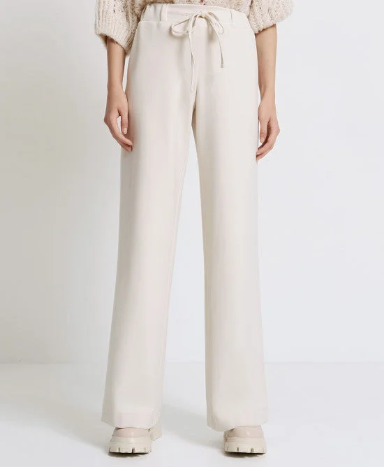 sleek dressAccess Fashion Vanilla Wide Leg Pants With Drawstrings