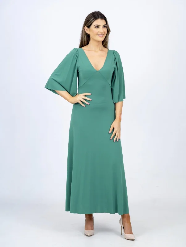 Huge Discounts Kaos Abito Donna Verde Dress