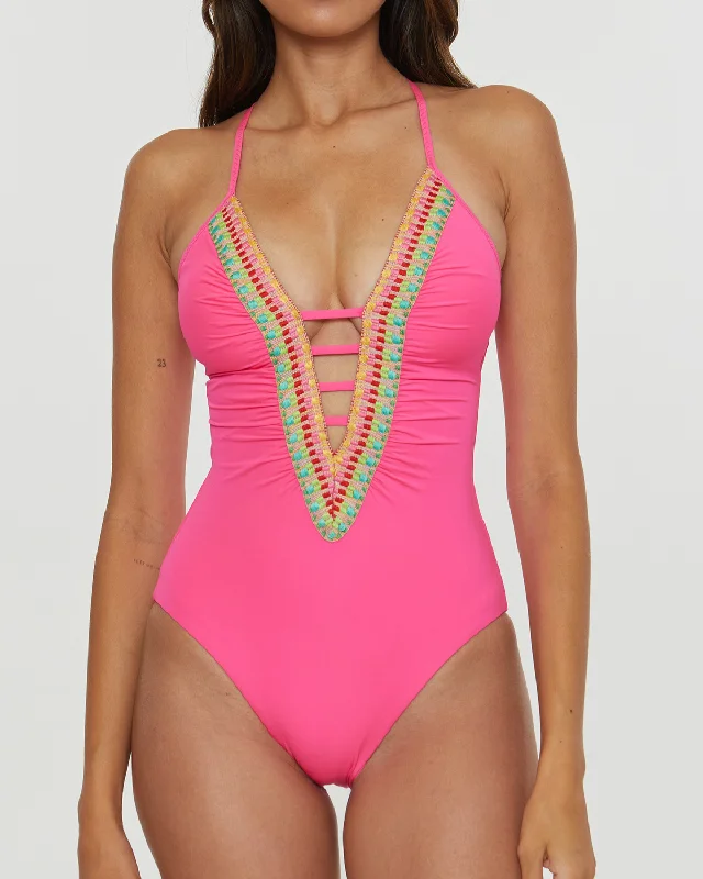 Price Reduction 2024 Becca by Rebecca Virtue Fiesta Clare One Piece - 611147