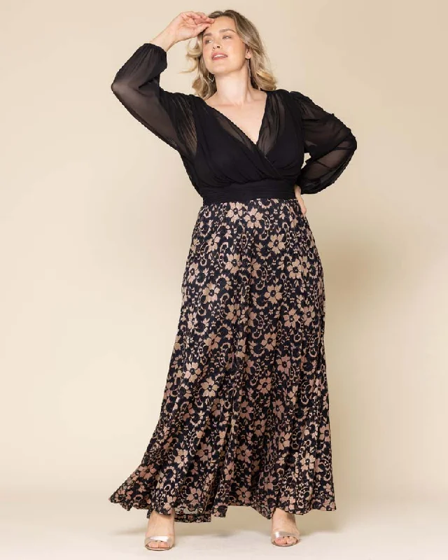 casual knit dressMon Tresor Lace Evening Gown - Sale!