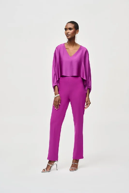 Final Markdown Joseph Ribkoff Empress Silky Knit Straight Pull-On Pants