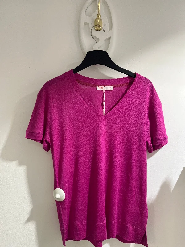 Markdown Madness Md'M Short Sleeved Magenta Pink T Shirt