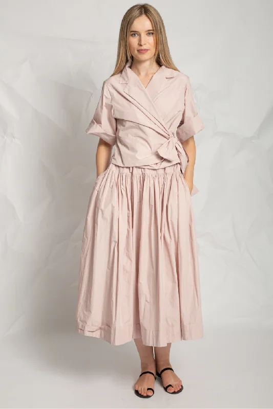 Limited Availability Les Filles D'ailleurs Pink Jupe Skirt