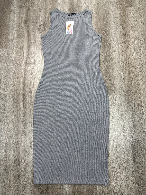 tiered dressDress Casual Midi By Pretty Garden In Grey, Size: S