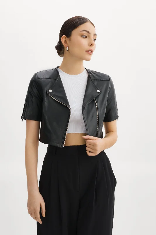 Value Deals KIRSI | Cropped Biker Jacket