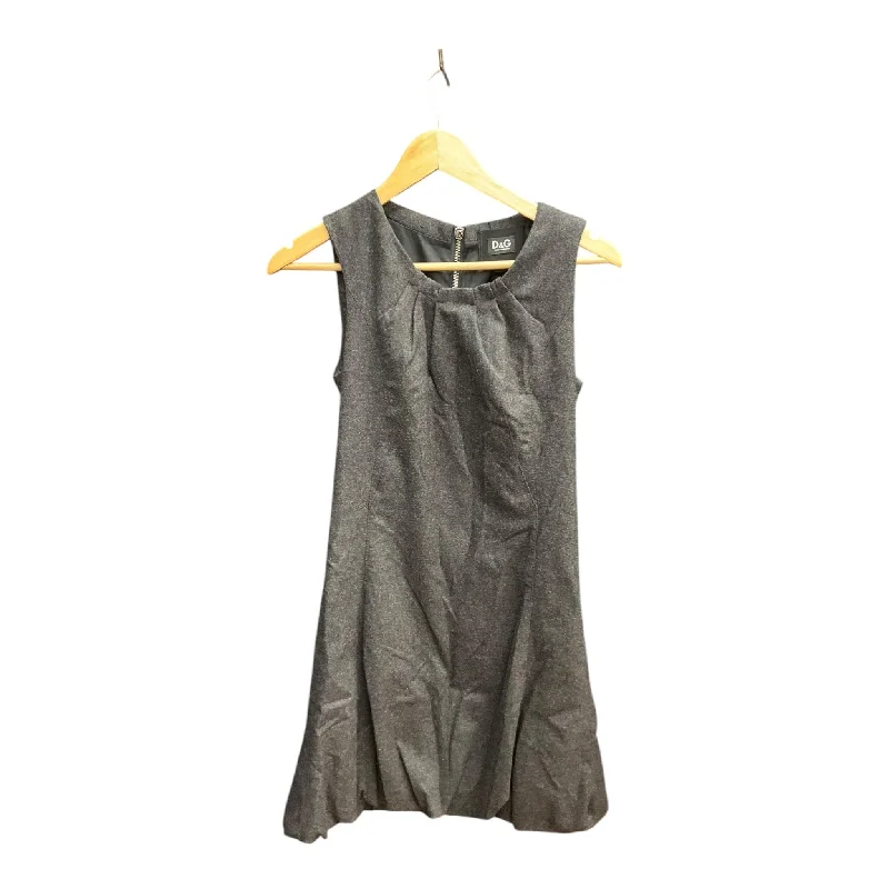 Season Finale Sale Dress Luxury Designer By Dolce And Gabbana In Grey, Size: Xs