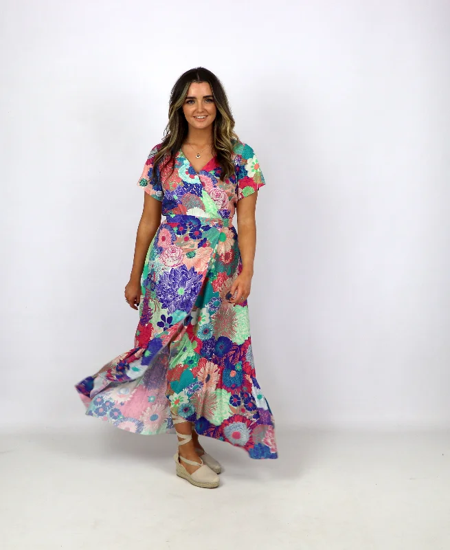 Great Deals Vilagallo Myrna Wrap Dress