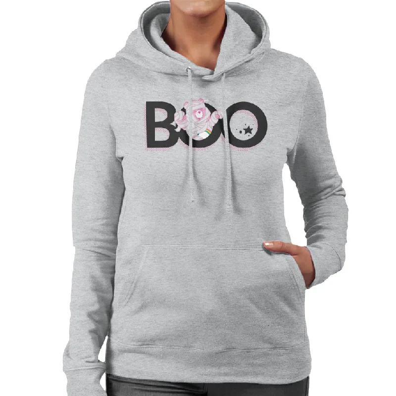 Super Sale Care Bears Halloween Cheer Bear Boo Women's Hooded Sweatshirt