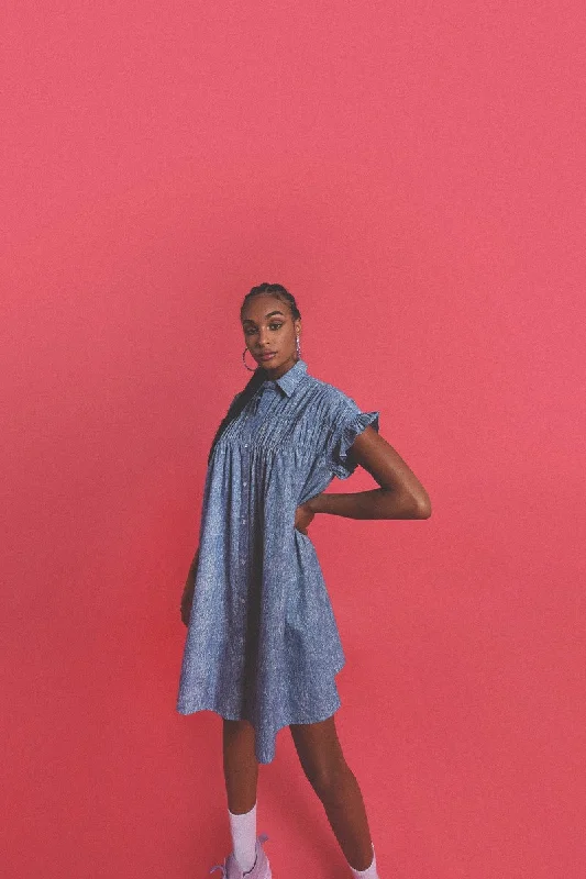 Special Discount Molly Bracken Mid Blue Dress