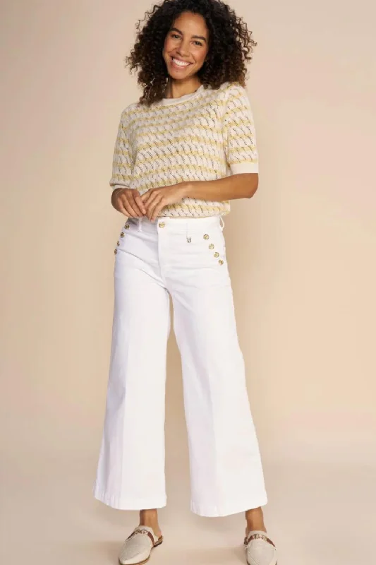 Online Specials Mos Mosh White Ankle Reem Bianco Jeans
