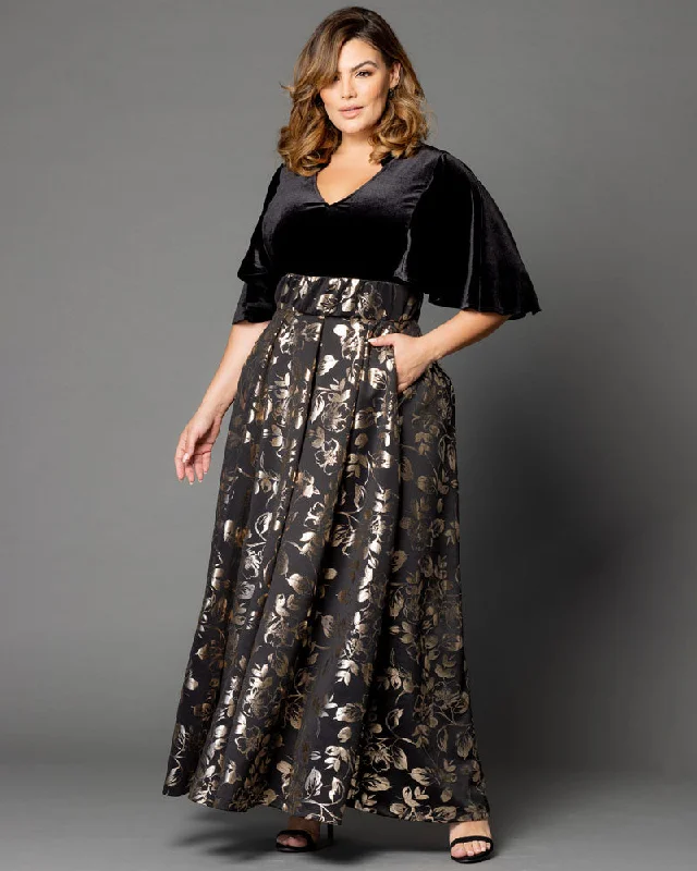 romantic dressRadiant Opulence Evening Gown