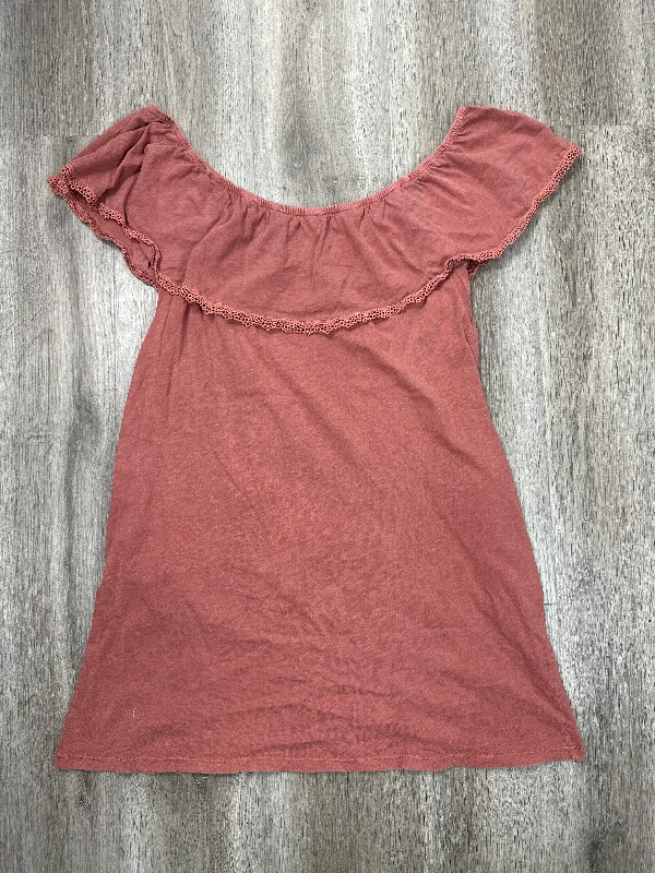 New Markdowns Dress Casual Short By Others Follow In Orange, Size: L