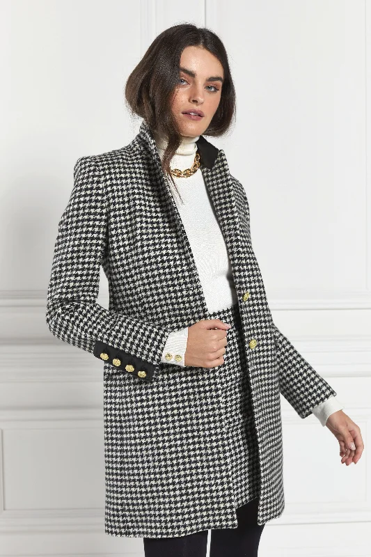 Deal Explosion Kempton Coat (Houndstooth)