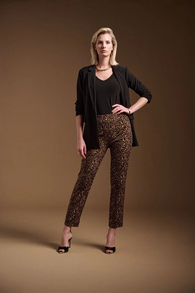 New Deals Joseph Ribkoff Silky Knit Animal Print Pull-On Pants