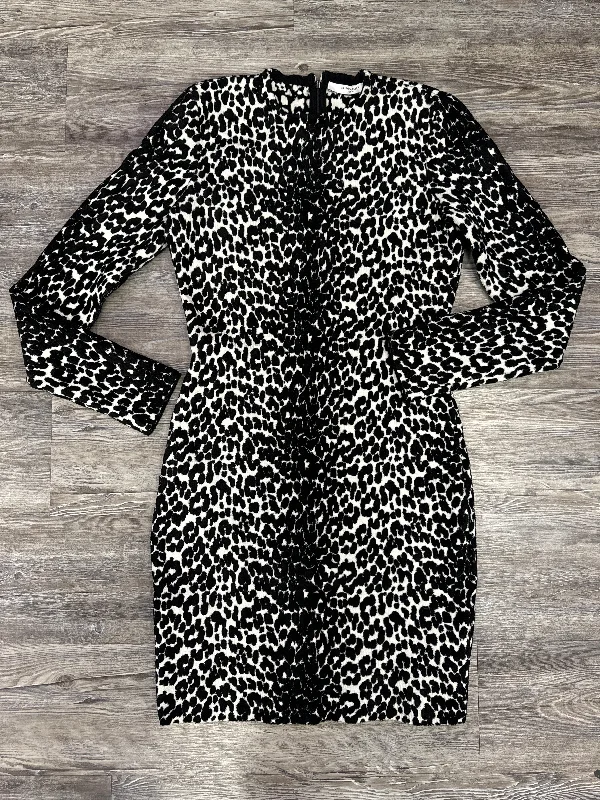 velvet dressDress Luxury Designer By Givenchy In Animal Print, Size: M