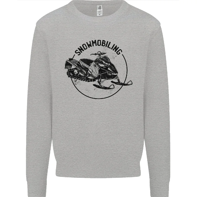 Price Cut urban sports sweatshirtA Snowmobile Winter Sports Mens Sweatshirt Jumper