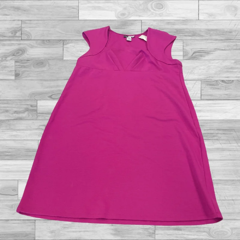 Closeout Sale Dress Casual Short By Clothes Mentor In Pink, Size: Xl