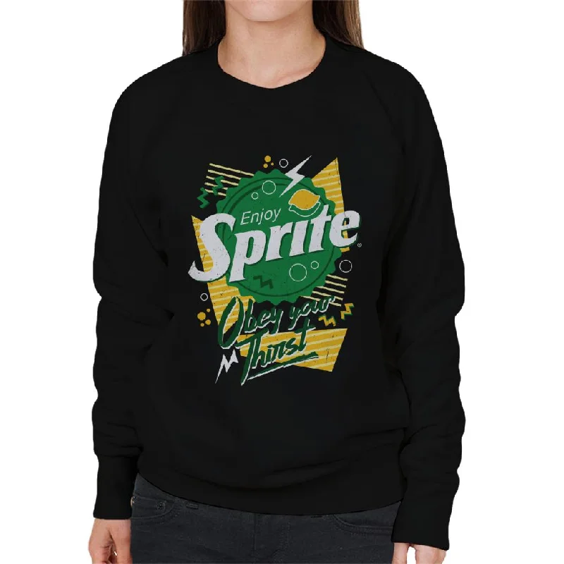 Super Bargain fitted workout sweatshirtSprite 90s Bottlecap Obey Your Thirst Women's Sweatshirt Super Bargain fitted workout sweatshirtSprite 90s Bottlecap Obey Your Thirst Women's Sweatshirt