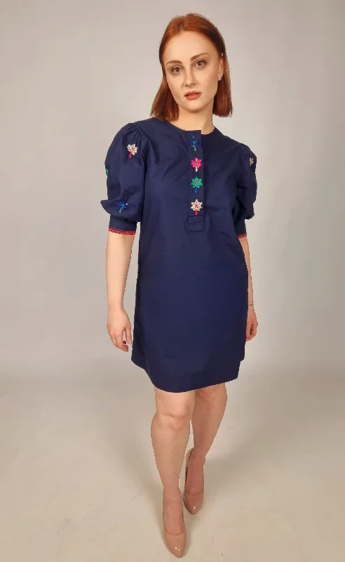 Special Buy Vilagallo Dress Amber Navy