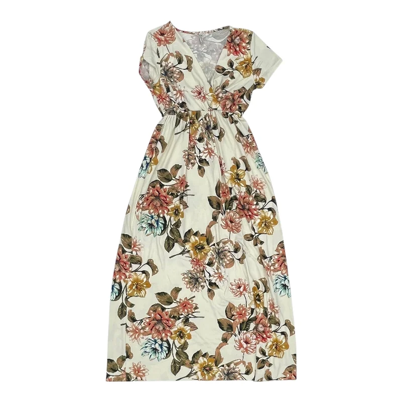 sleeveless dressMat Dress By Clothes Mentor In Floral Print, Size:M