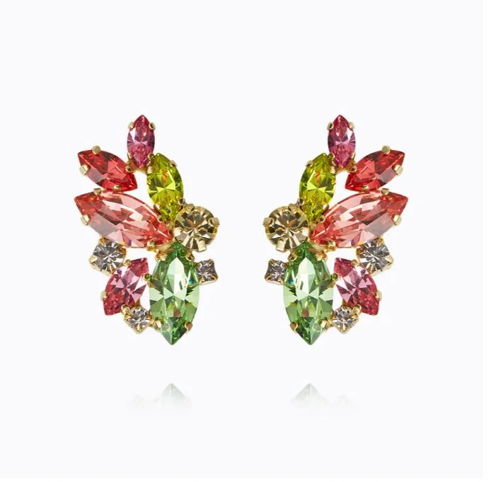 Price Drop Caroline Svedbom Havanna Earrings Gold Tropicana Combo