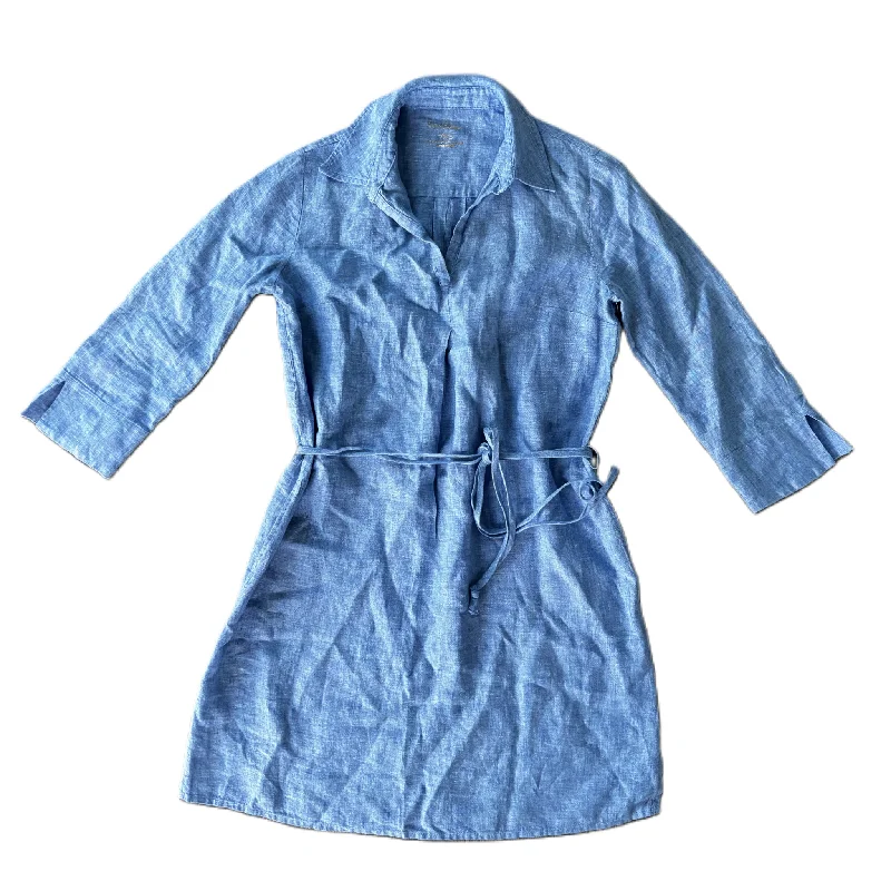 Special Savings Dress Designer By Lilly Pulitzer In Blue Denim, Size: Xxs