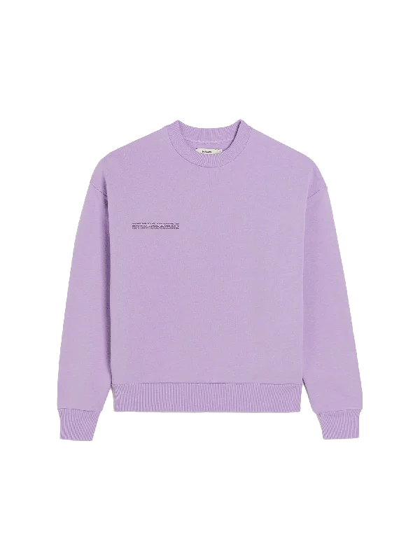 Womens 365 Heavyweight Sweatshirt—orchid purple