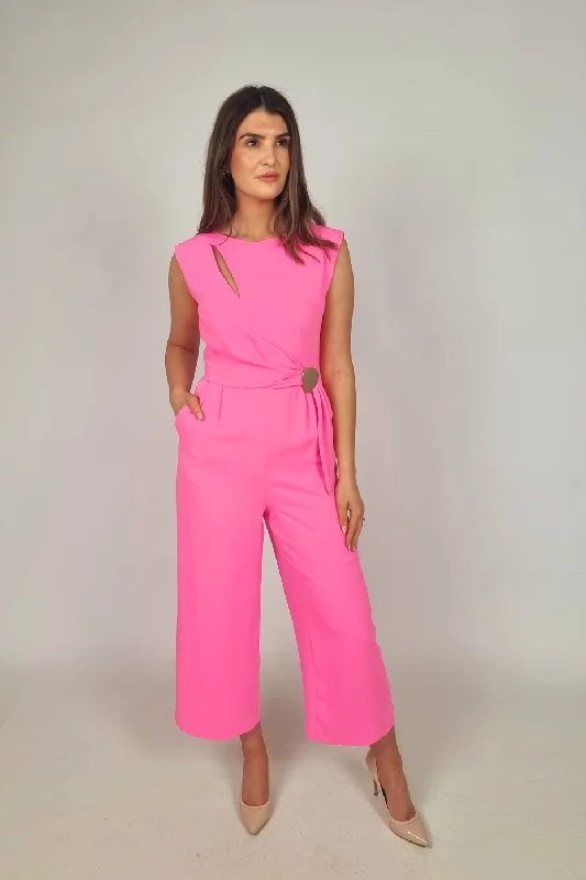 off-the-shoulder dressLaura Bernal Pedido Pink Jumpsuit