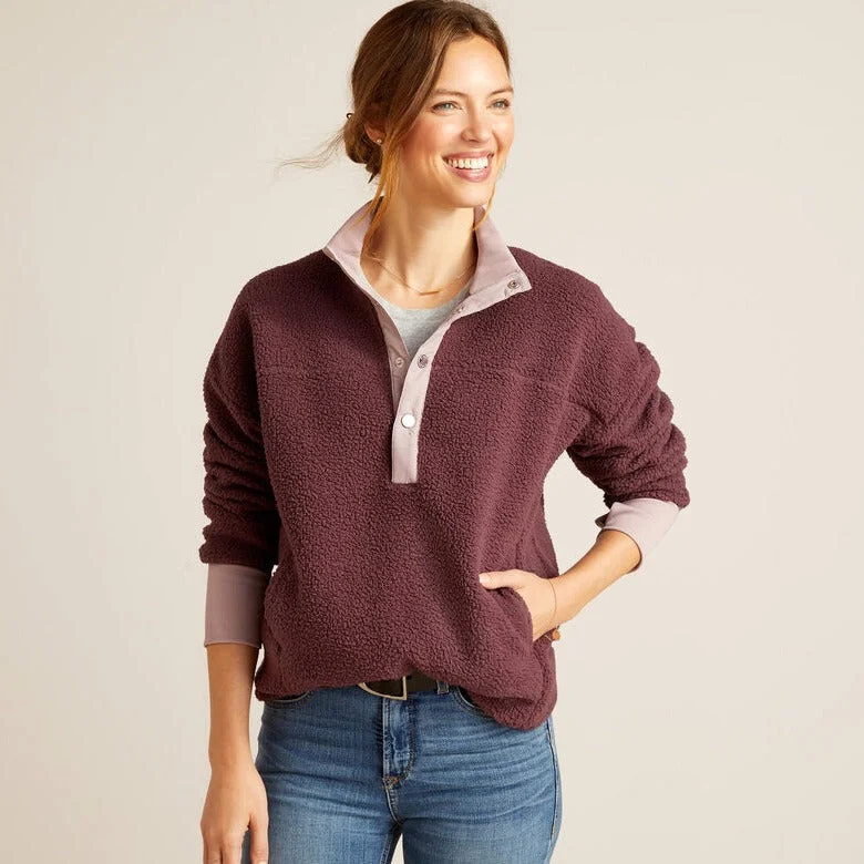 Anniversary Sale Ariat Women's Sherpa Doyen Sweatshirt in Huckleberry