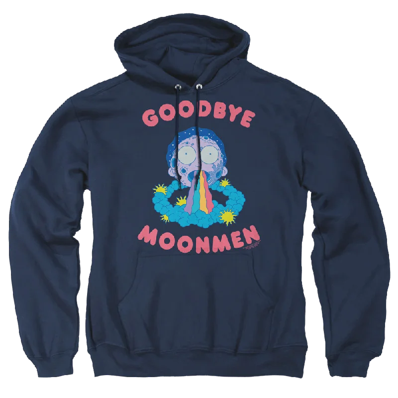 Rick and Morty Goodbye Moonmen - Pullover Hoodie