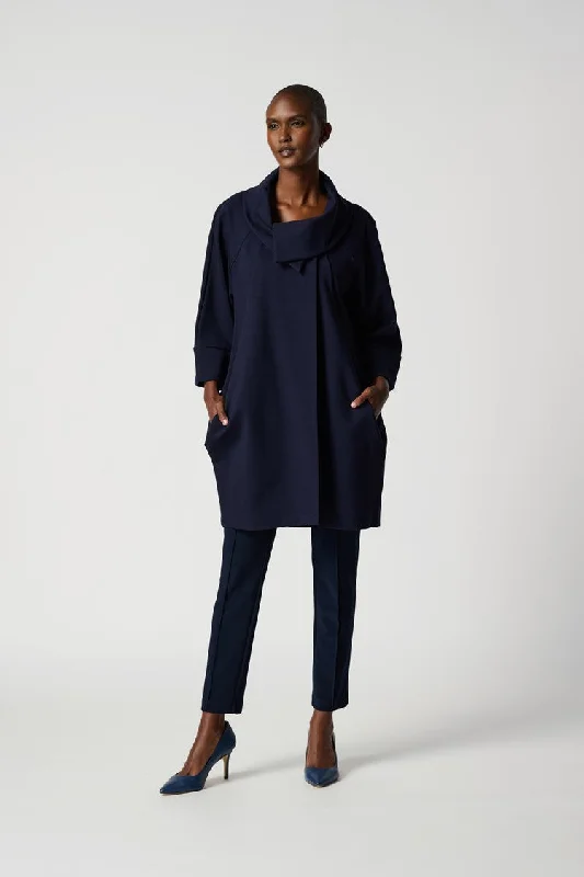 Exclusive Access Joseph Ribkoff Midnight Blue Classic Structured slim pant