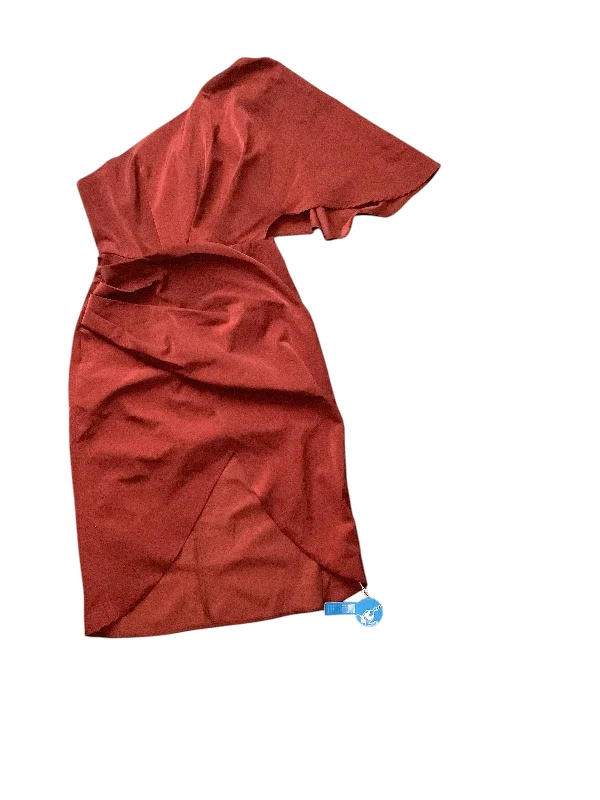 Friends and Family Sale Dress Party Midi By Cupshe In Red, Size: S