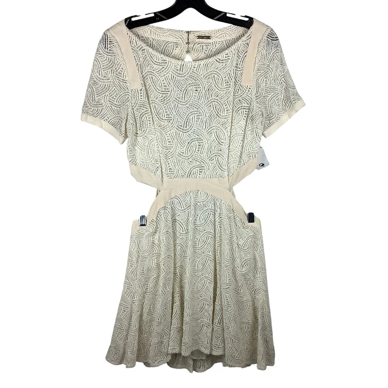 Online Only Dress Designer By Rebecca Minkoff In Beige, Size: L