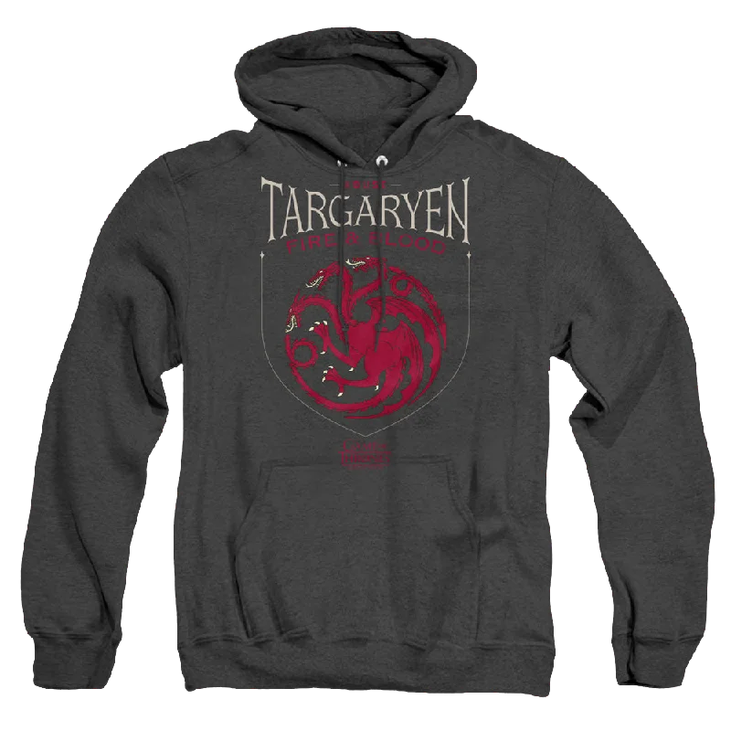 Game of Thrones House Targaryen Sigil - Heather Pullover Hoodie