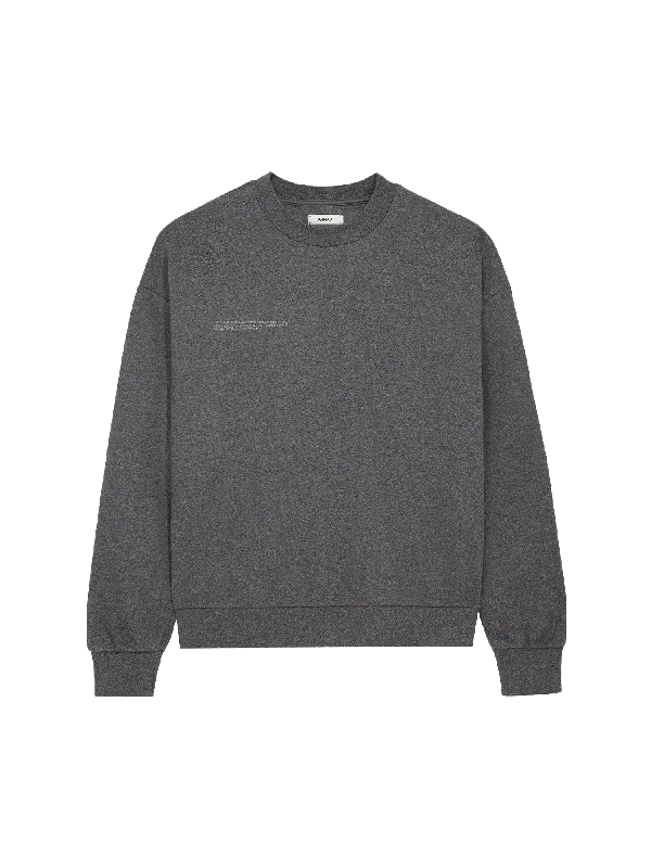 Deal Alert Womens Reclaimed Cotton Sweatshirt—reclaim charcoal