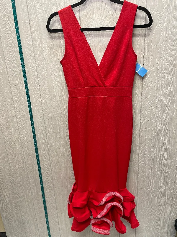 Markdowns Dress Party Short By Fashion Nova In Red, Size: S