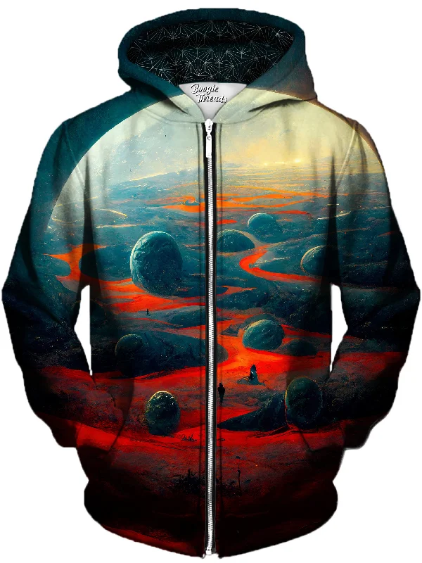 Quick Sale Fights Of Forever Unisex Zip-Up Hoodie