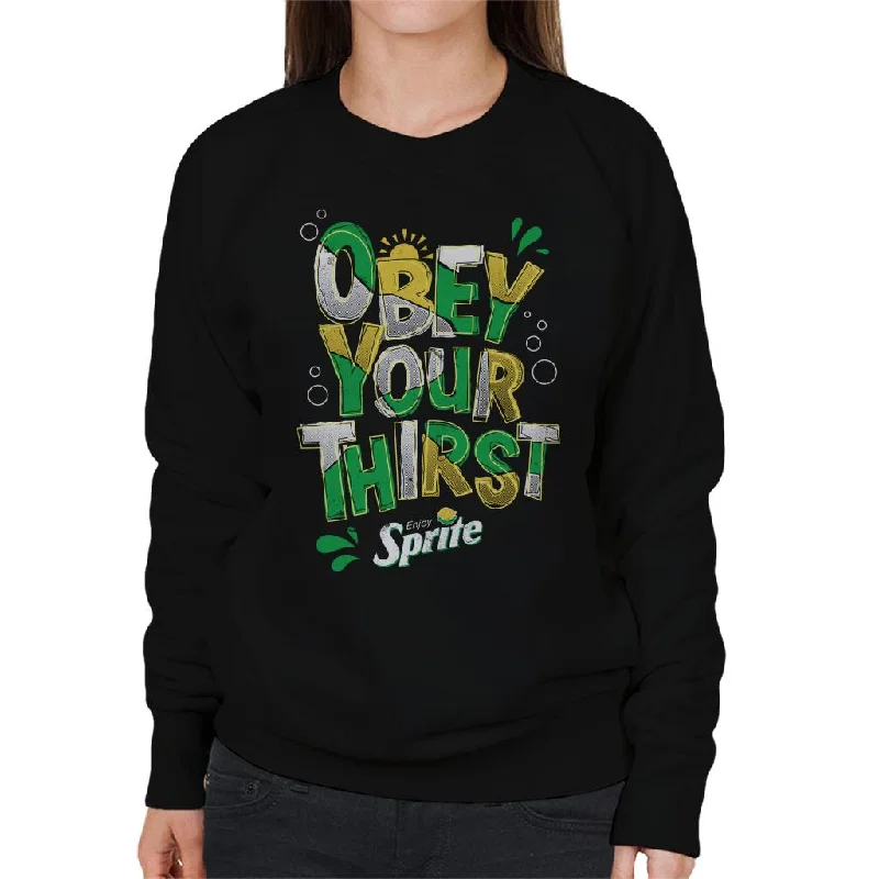 Price Reduction slim fit workout hoodieSprite Enjoy And Obey Your Thirst Women's Sweatshirt Price Reduction slim fit workout hoodieSprite Enjoy And Obey Your Thirst Women's Sweatshirt