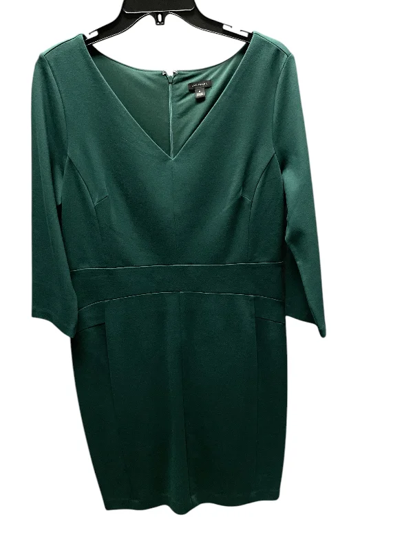 Limited Time Dress Work By Ann Taylor In Emerald, Size: 10