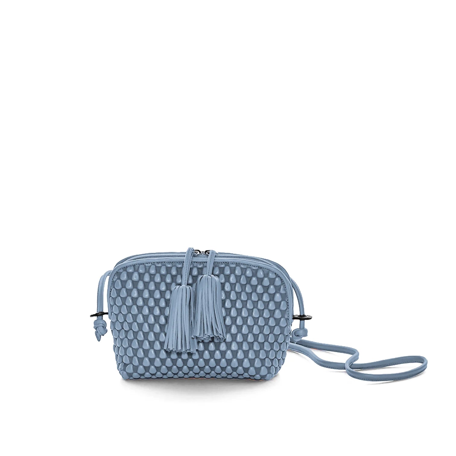 Value Deals Tissa Fontaneda Small Gizmo Spanish Nappa Bubble Sky Blue